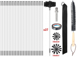 chimney sweeping kit